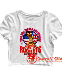 Houston Rockets 1995 World Champions Crop Top Shirt