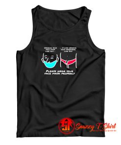 How Not To Wear A Face Mask Tank Top