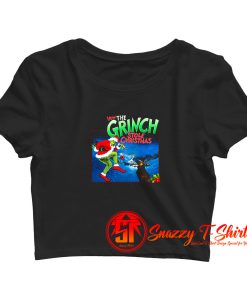 How the Grinch Stole Christmas Vintage Crop Top Shirt