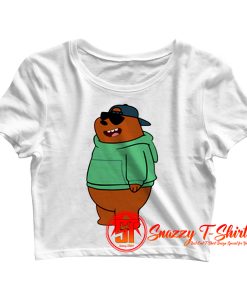 Hype Bear Style Crop Top Shirt