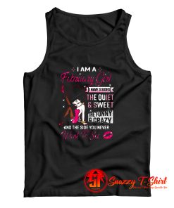 I Am A February Girl I Have 3 Sides Tank Top