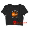 I Believe In A Universe Full Of Life Crop Top Shirt