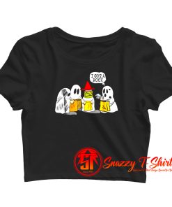 I Got A Rock Funny Trick Or Treat Halloween Crop Top Shirt