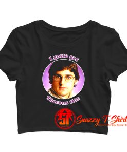 I Gotta Get Louis Theroux BBC Funny Crop Top Shirt