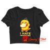 I Hate Headaches Crop Top Shirt