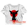 I Hate People Crop Top Shirt