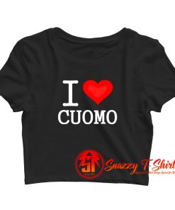 I Heart Cuomo Crop Top Shirt