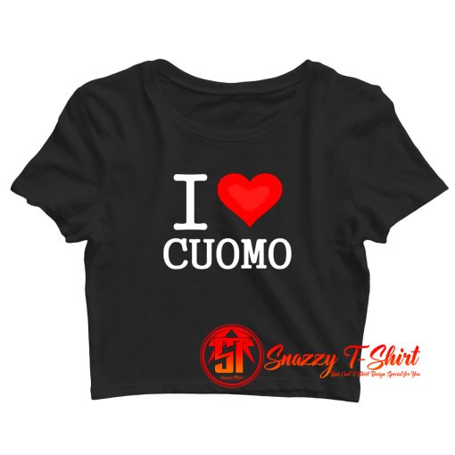 I Heart Cuomo Crop Top Shirt