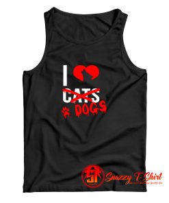 I Love Dogs Tank Top