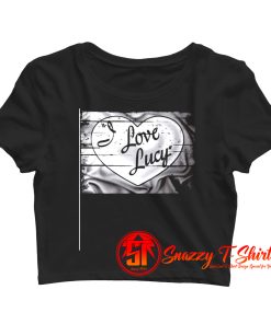 I Love Lucy TV Show Crop Top Shirt