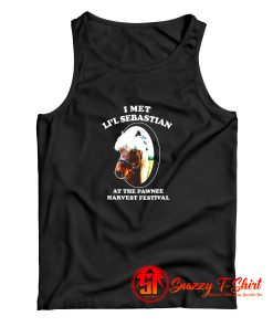 I Met Lil Sebastian Pawnee Harvest Festival Television Parks Tank Top