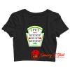 I Put Ketchup On My Ketchup Crop Top Shirt