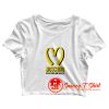 I Speak Moschino Crop Top Shirt