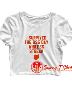 I Survived The 635 Day Winless Streak Crop Top Shirt
