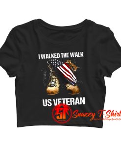 I Walked The Walk Boost Flag Crop Top Shirt