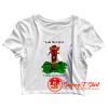 I am the Lorax i speak for the trees Crop Top Shirt