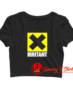 IRRITANT Crop Top Shirt