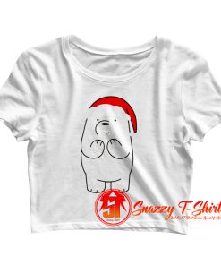 Ice Bear from We Bare Bears Crop Top Shirt