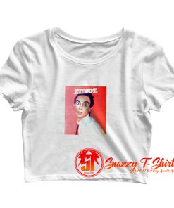 Iggy Pop Lidiot Glam Punk Crop Top Shirt