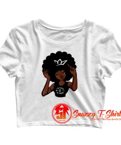 Im Black and Im Proud African American Pride Crop Top Shirt
