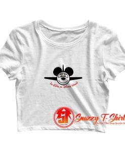 Im GOing To Disney World Crop Top Shirt