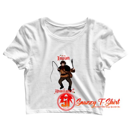 Impish Or Admirable The Office Dwight Schrute Crop Top Shirt