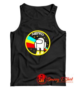 Impostor Among Us And Nasa Parody Tank Top