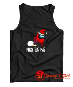 Impostor Among Us Funny Christmas Gaming Tank Top