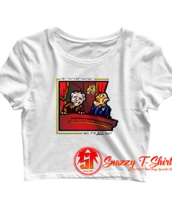 Its All Bad Statler Waldorf Muppet Crop Top Shirt