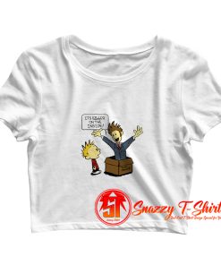 Its Bigger On The Inside Crop Top Shirt