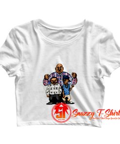 Its Friday Ice Cube Smokey Friends Drug Comedy Crop Top Shirt