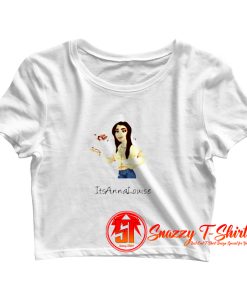 Its Me Cartoon Crop Top Shirt