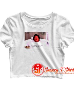 Its So Hard To Care When Youre This Relaxed Chandler Bing Friends Crop Top Shirt