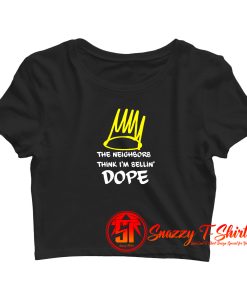 J Cole 4 Your Eyez Only Neighbors Crop Top Shirt