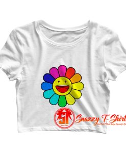 J.Balvin Colores Sunflower Crop Top Shirt