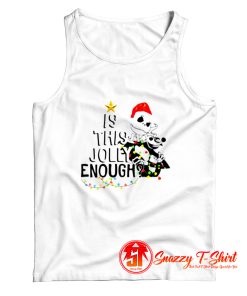 Jack Is This Jolly Enough Merry Christmas Tank Top