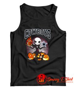 Jack Skellington Dallas Cowboys Funny Tank Top