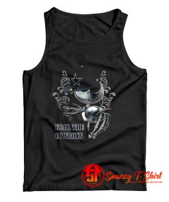 Jack Skellington Fear Cowboys Halloween Tank Top