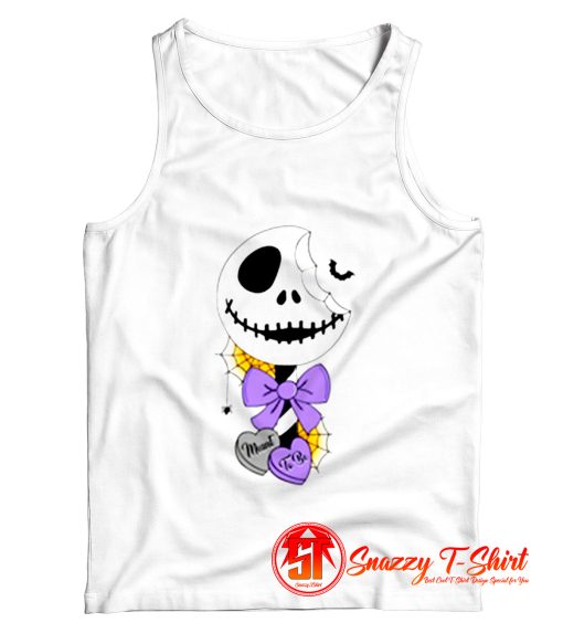 Jack Skellington Lollipop Meant to be Type 1 Large Print Tank Top