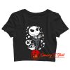 Jack Skellington Pop Art Crop Top Shirt