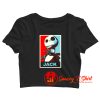 Jack Skellington propaganda Crop Top Shirt