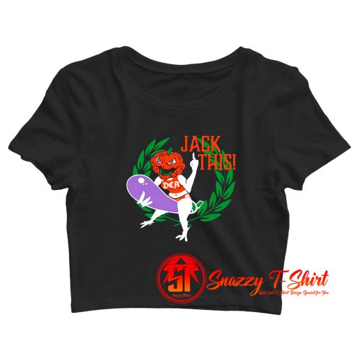 Jack This Halloween Crop Top Shirt