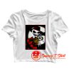 Jacky K Mash Up Parody Crop Top Shirt