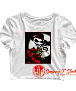 Jacky K Mash Up Parody Crop Top Shirt