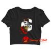 Jacky Krueger Mash Up Parody Crop Top Shirt