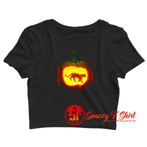 Jaguar Halloween Crop Top Shirt