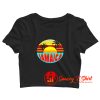 Jamaica Retro Circle Crop Top Shirt