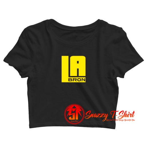 James Lebron Los Angeles Lakers Crop Top Shirt