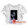Janis Joplin Photos Crop Top Shirt