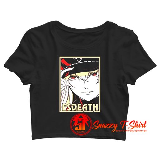 Japanese Anime Esdeath Akame Crop Top Shirt